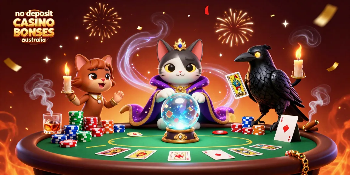 Experience no deposit casino bonuses australia with vibrant gaming characters and lively elements.