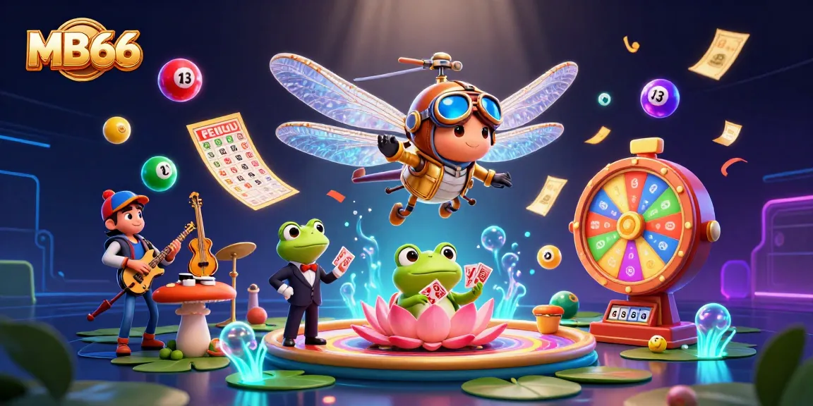 Experience thrilling moments at MB66 casino with vibrant games, lively characters, and exciting winning chances.