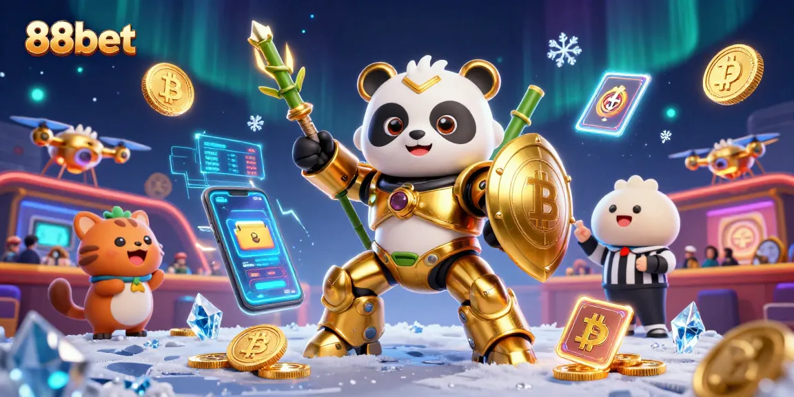 Engage with thrilling gameplay at 88bet, featuring a dynamic casino arena and vibrant characters.