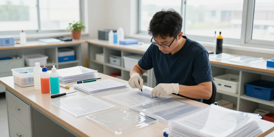 Dịch vụ Địa chỉ bóc ép plastic đáng tin cậy, trình bày các kỹ thuật chuyên nghiệp trong một xưởng làm việc sạch sẽ.