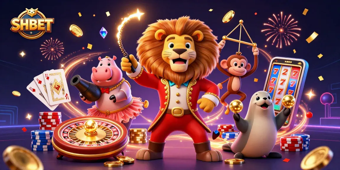 Experience thrilling gameplay at SHBET with a vibrant casino atmosphere, showcasing exciting characters and game elements.