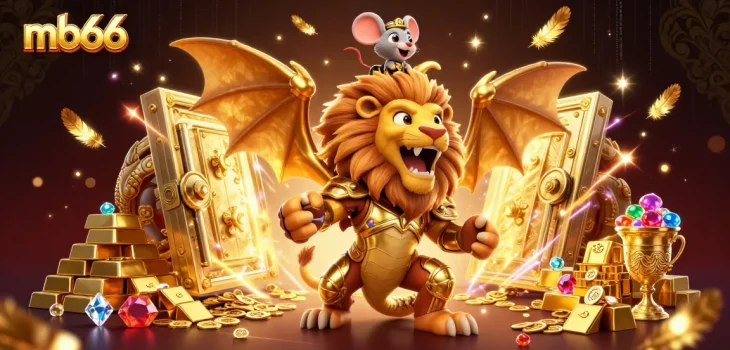 Engage in thrilling adventures at mb66 with a majestic chimera and treasure!